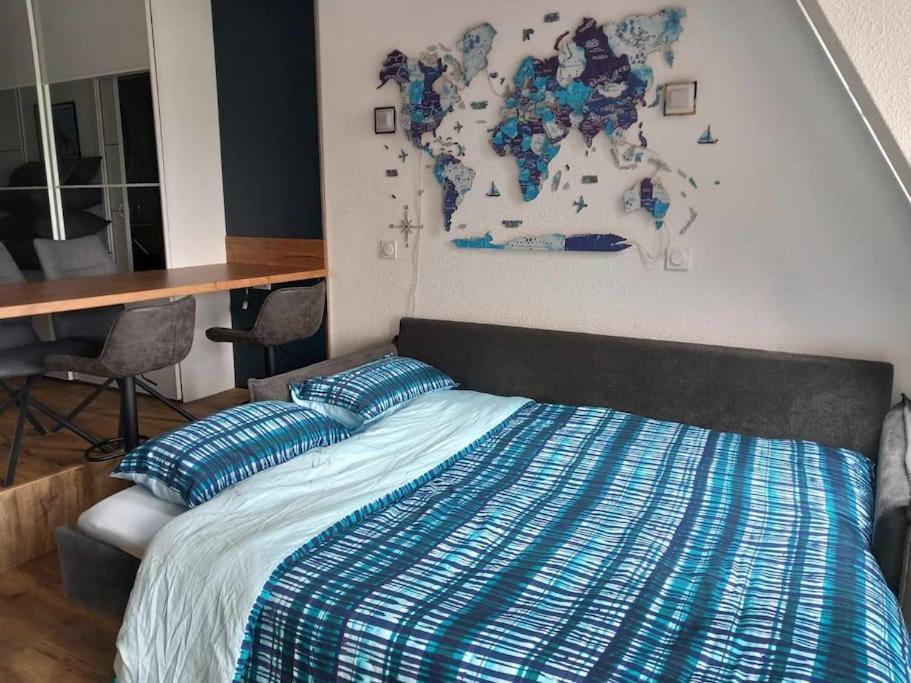 Mini-Duplex Cosy Avec Magnifique Vue Mer Довиль Экстерьер фото
